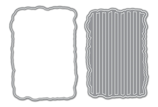 LDRS Hand Torn Rectangle Eclipse Dies