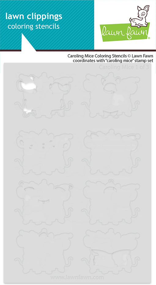 Lawn Fawn Caroling Mice Bundle