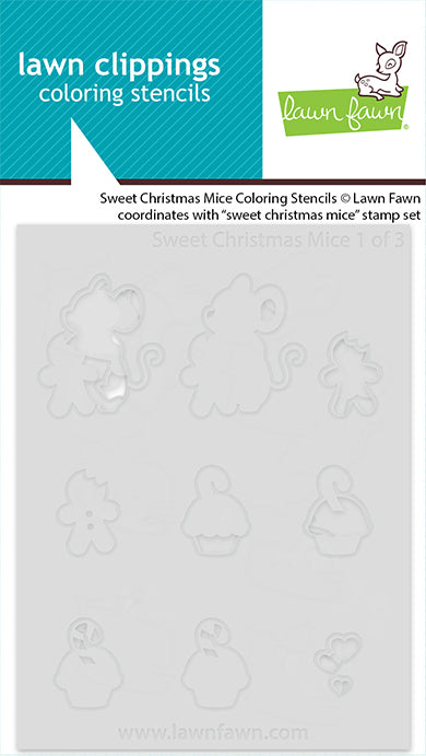 Lawn Fawn Sweet Christmas Mice Bundle