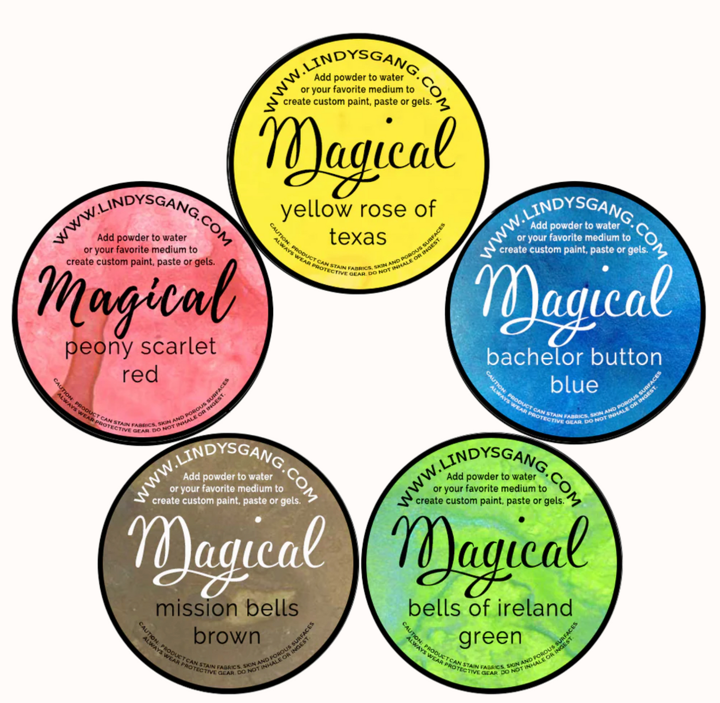 Lindy's Gang Magicals Pigment Powders