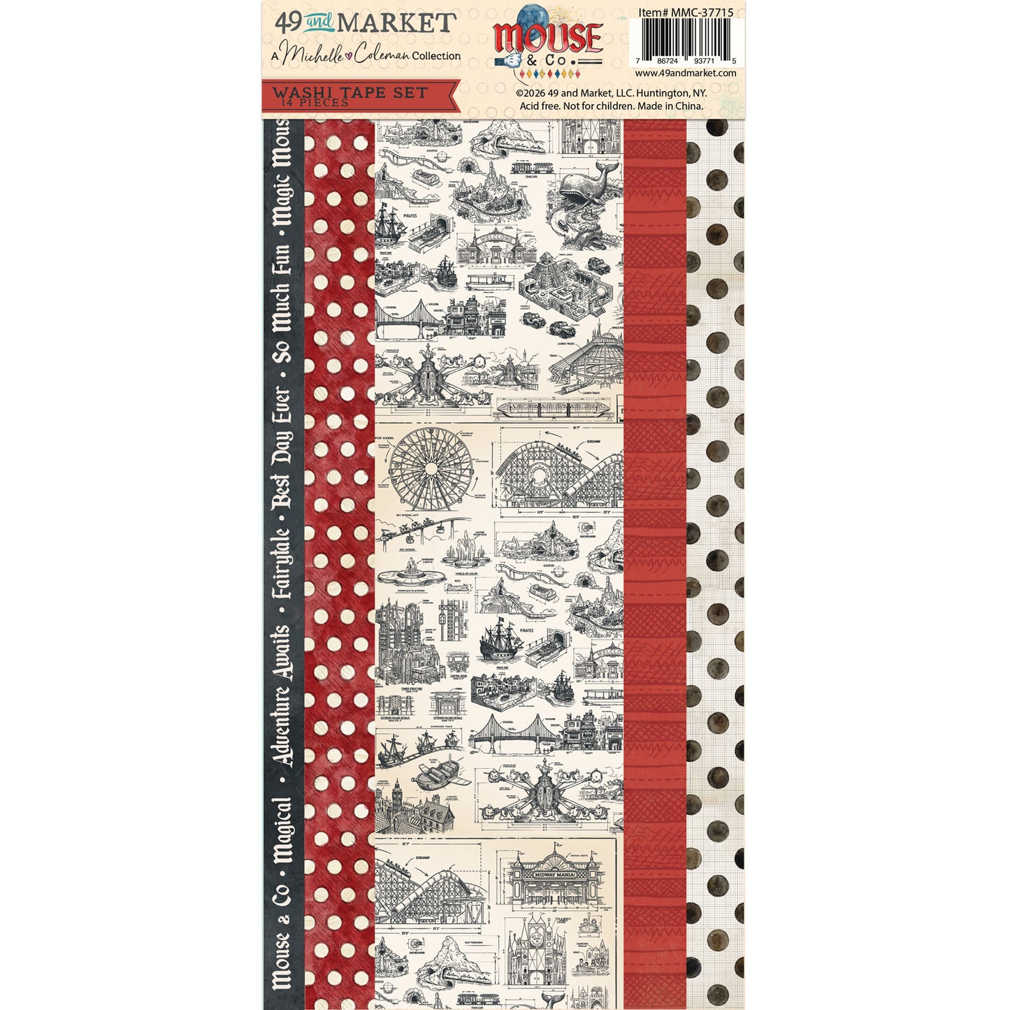 49 and Market Mouse & Co. Collection Bundle with patch