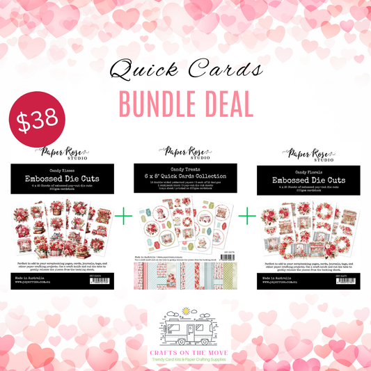 Paper Rose Studio Candy Treats Card Bundle