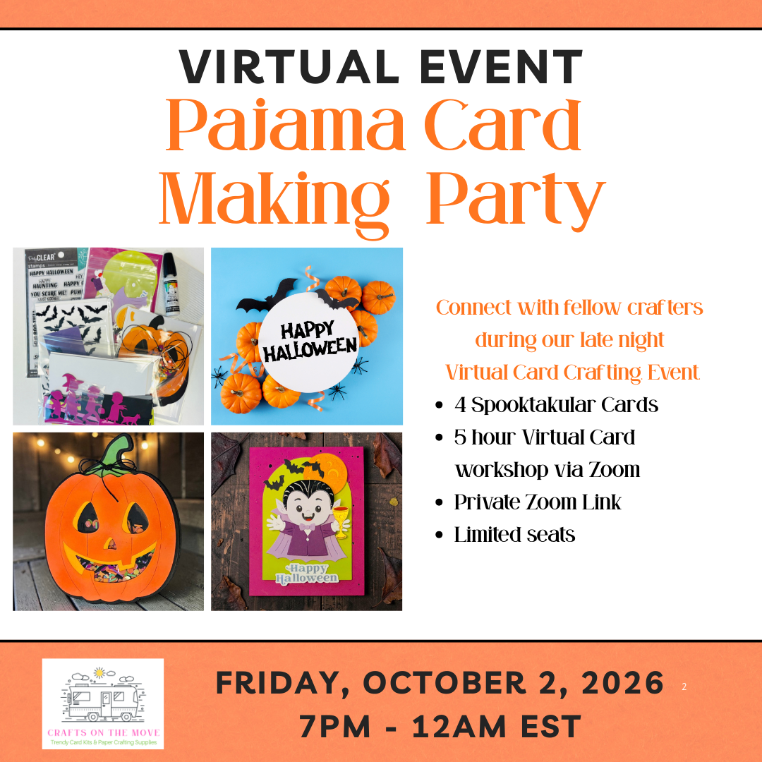 Virtual Pajama Party Card Crop