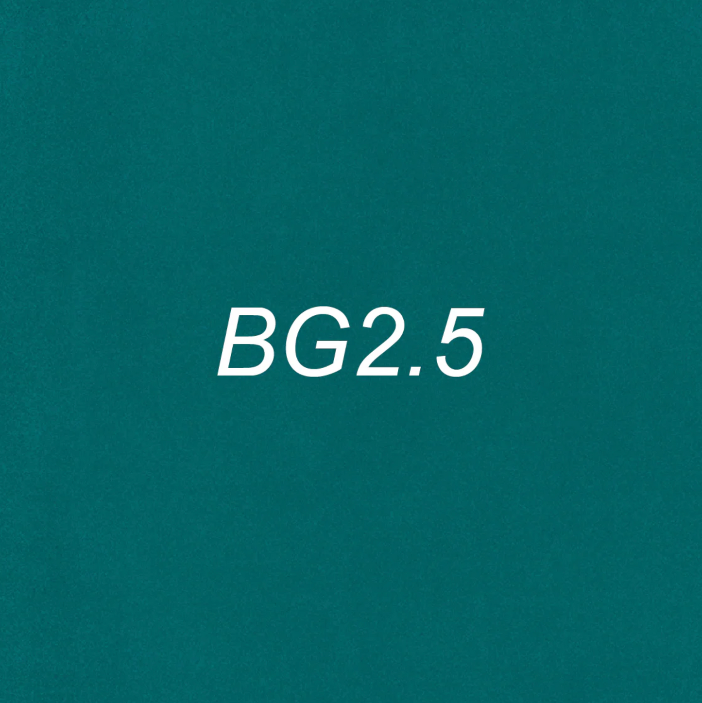 Teal background with 'BG2.5' text