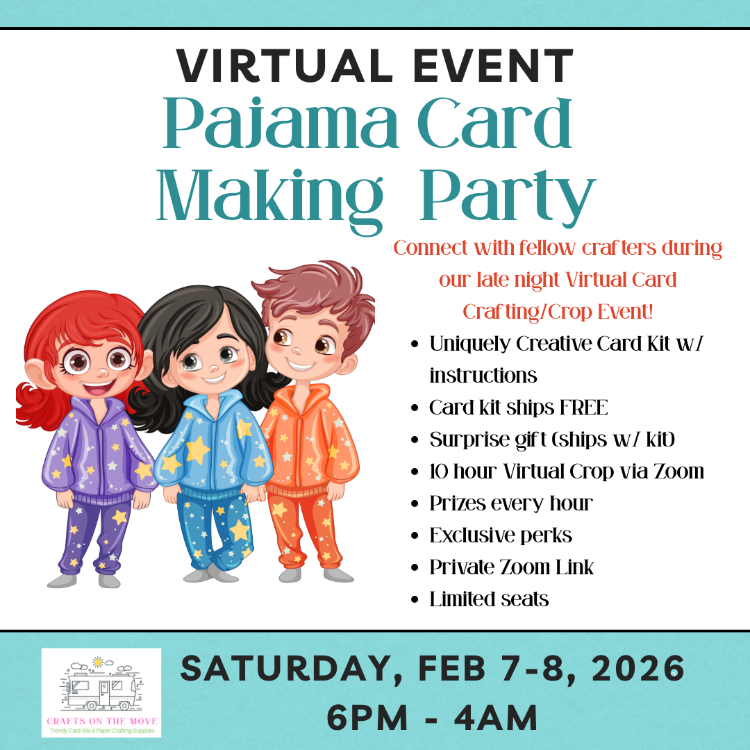 Virtual Pajama Card Making Party