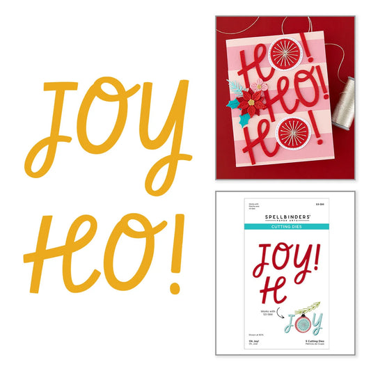 Spellbinders Oh Joy! Etched Stitching Dies