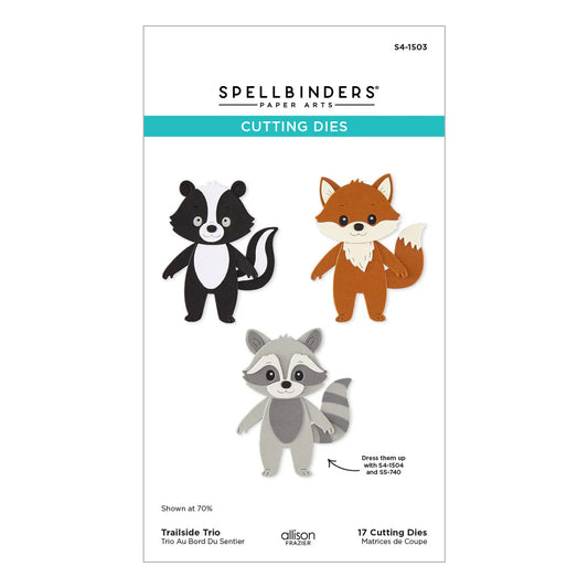 Critter and cute animal die set for card making