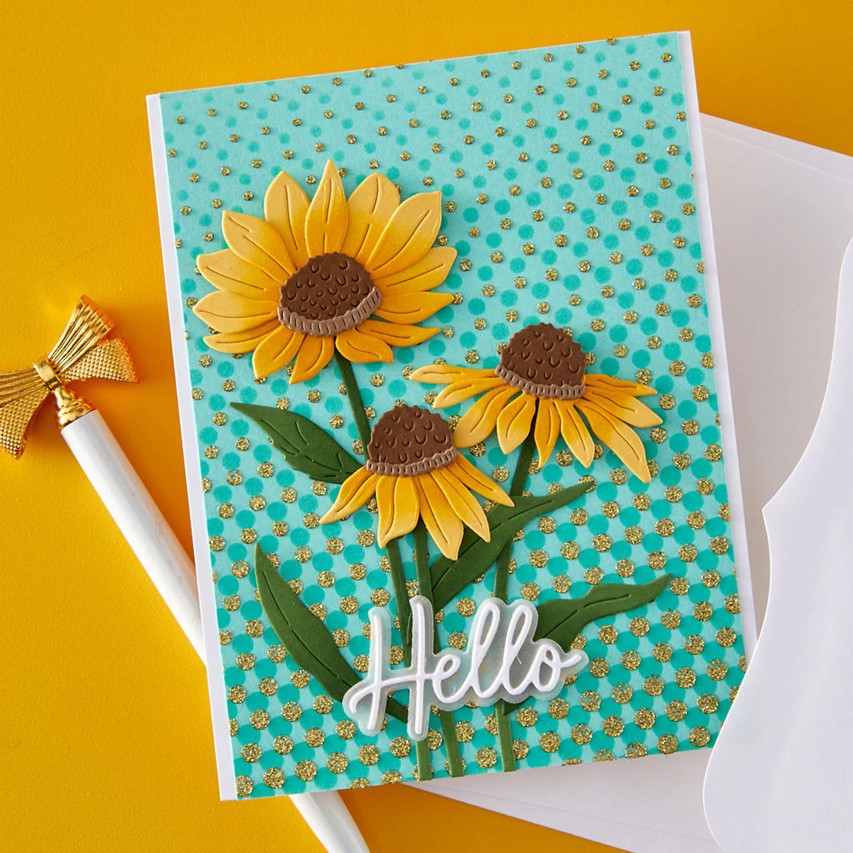 Spellbinders Cascading Cornflowers I Want It All! Bundle
