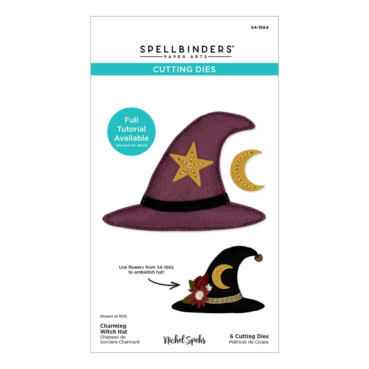 Spellbinders Halloween Felt Stitch & Create I Want It All! Bundle by Nichol Spohr