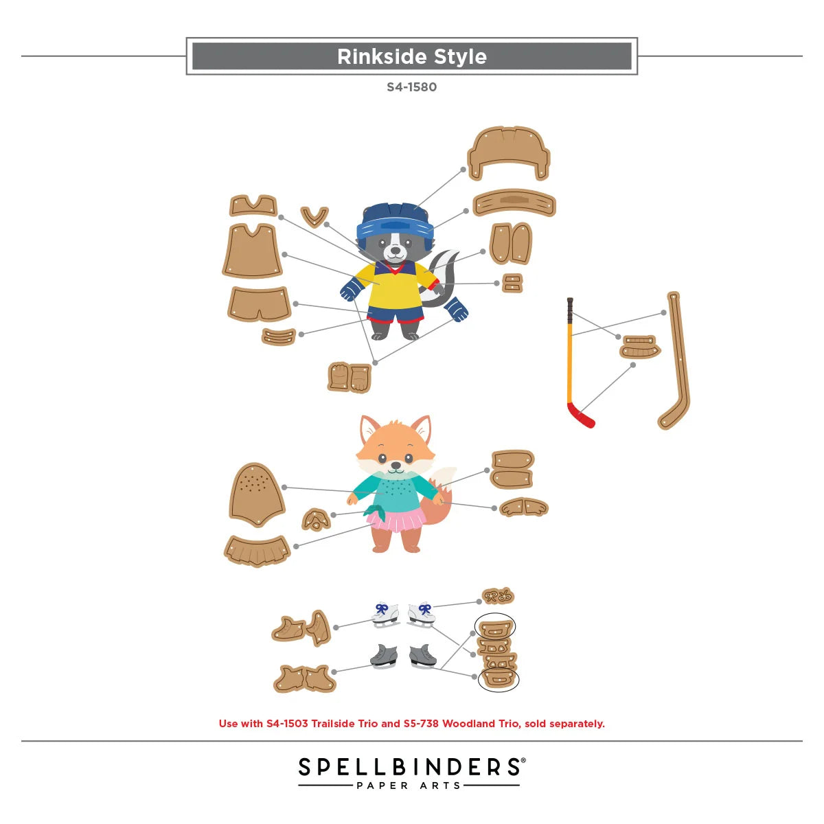 Spellbinders Winter Vacation I Want It All! Bundle