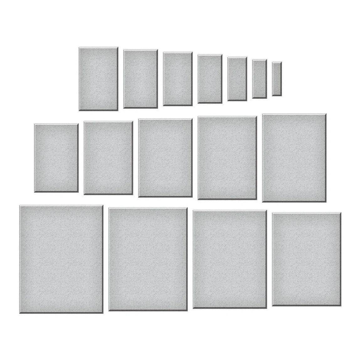 Spellbinders Precision Layering Dies A2 A Set 16 nesting dies