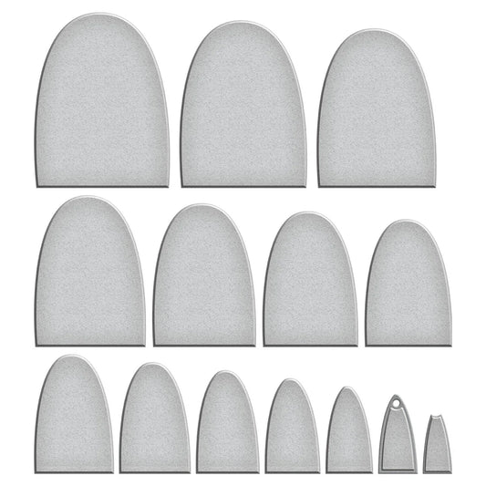 Spellbinders Arch Label Etched dies - dies only image