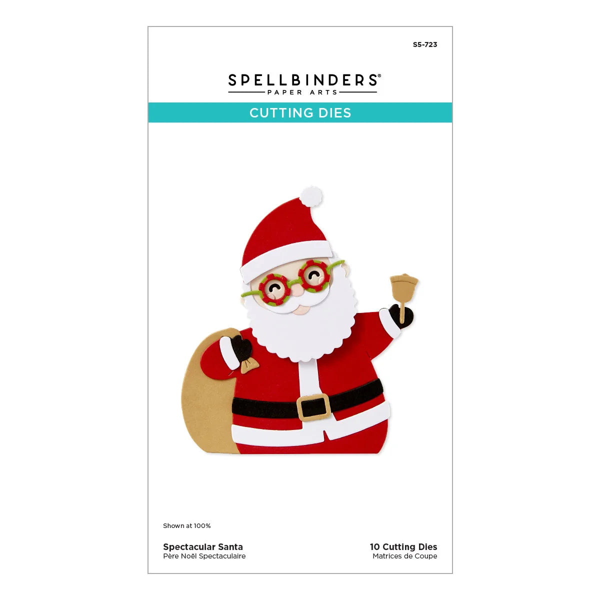 Spellbinders Spectacular Santa Etched Dies