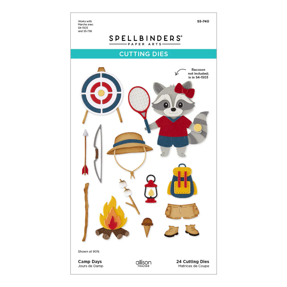 Critter and cute animal die set for card making