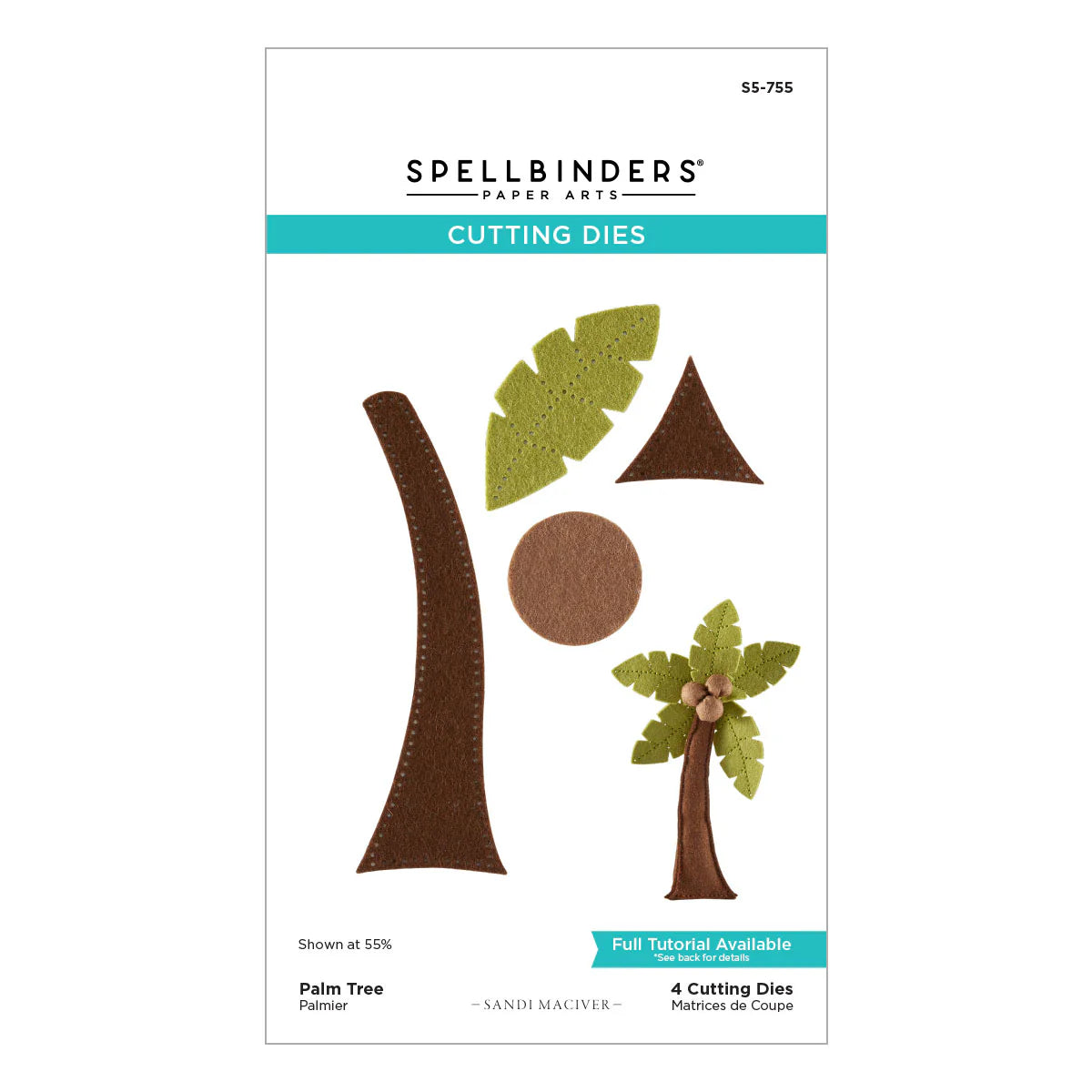 Spellbinders 3D Felt Décor Summer I Want It All! Bundle