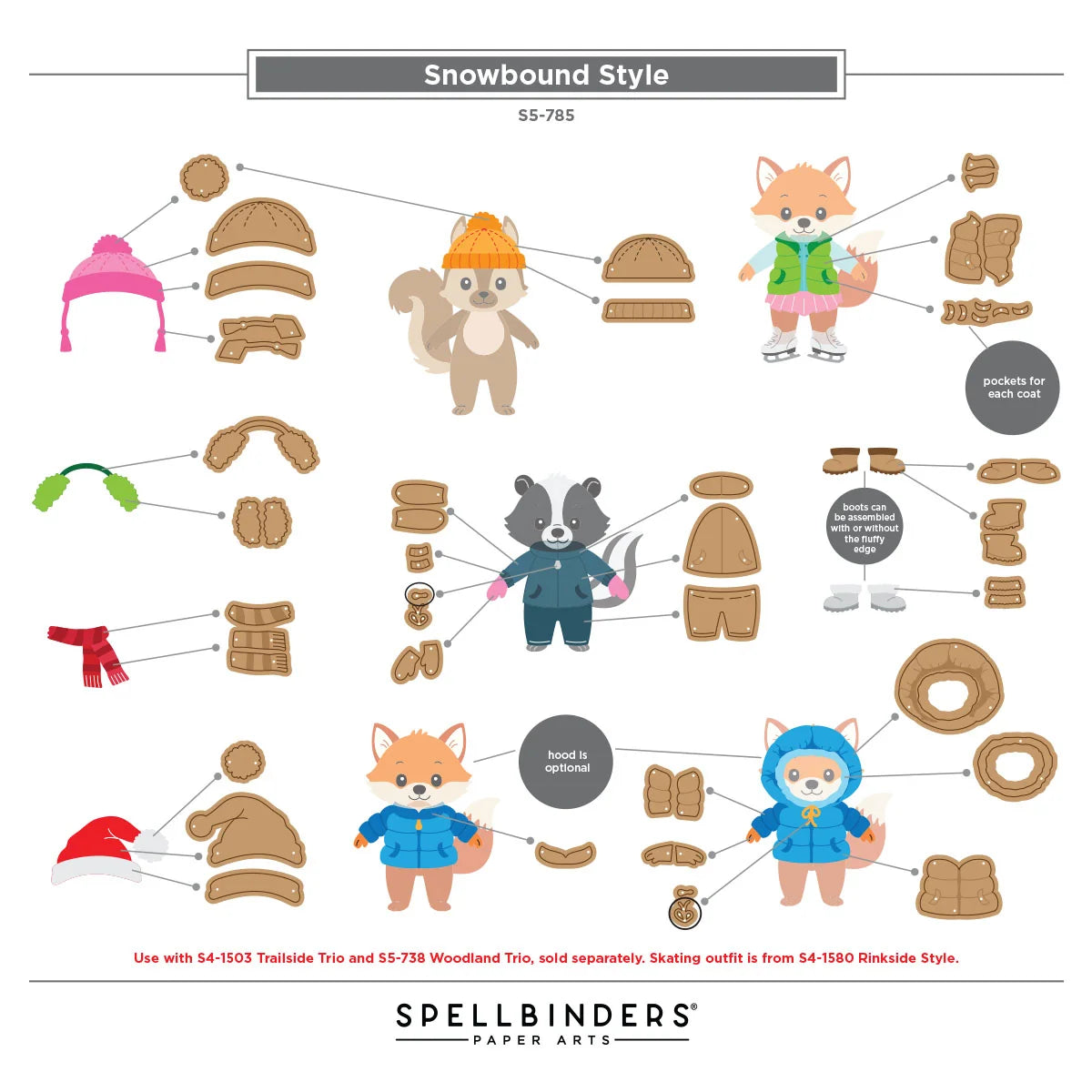 Spellbinders Winter Vacation I Want It All! Bundle