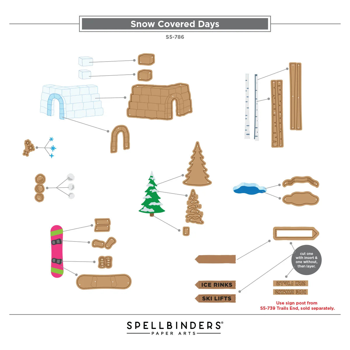 Spellbinders Winter Vacation I Want It All! Bundle