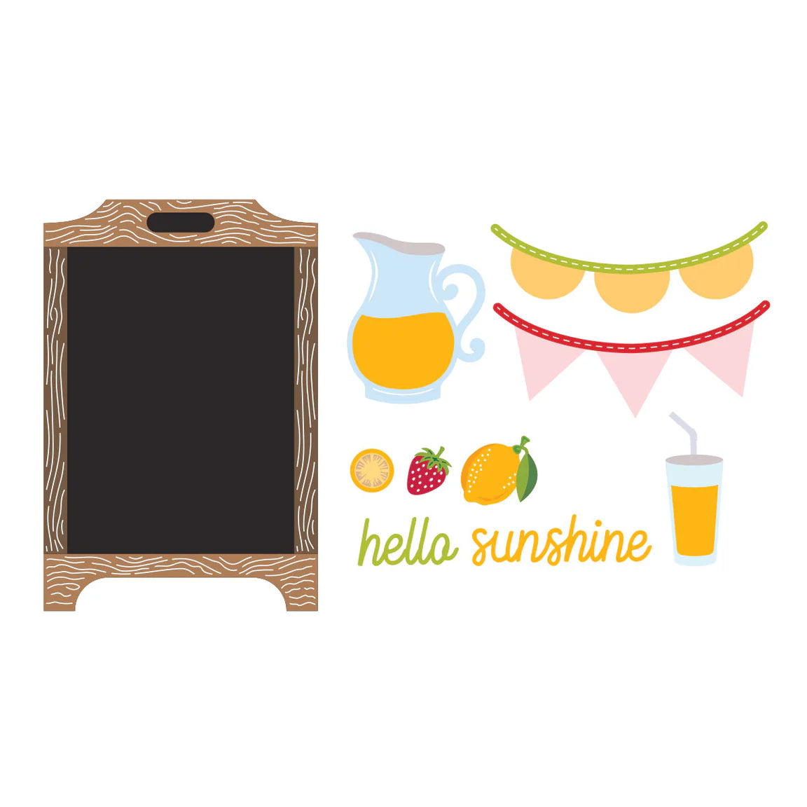 deli board lemonade pitcher