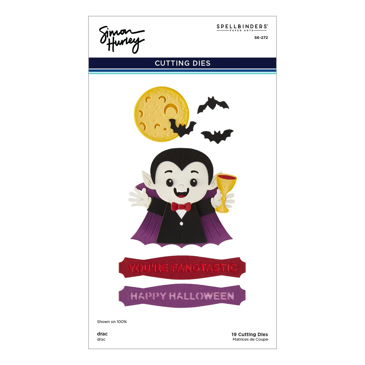 Spellbinders Halloween Hugs Die Bundle by Simon Hurley