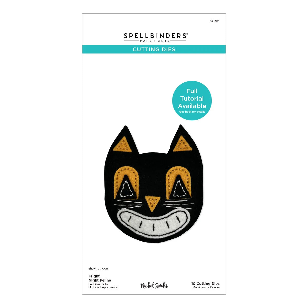 Spellbinders Halloween Felt Stitch & Create I Want It All! Bundle by Nichol Spohr