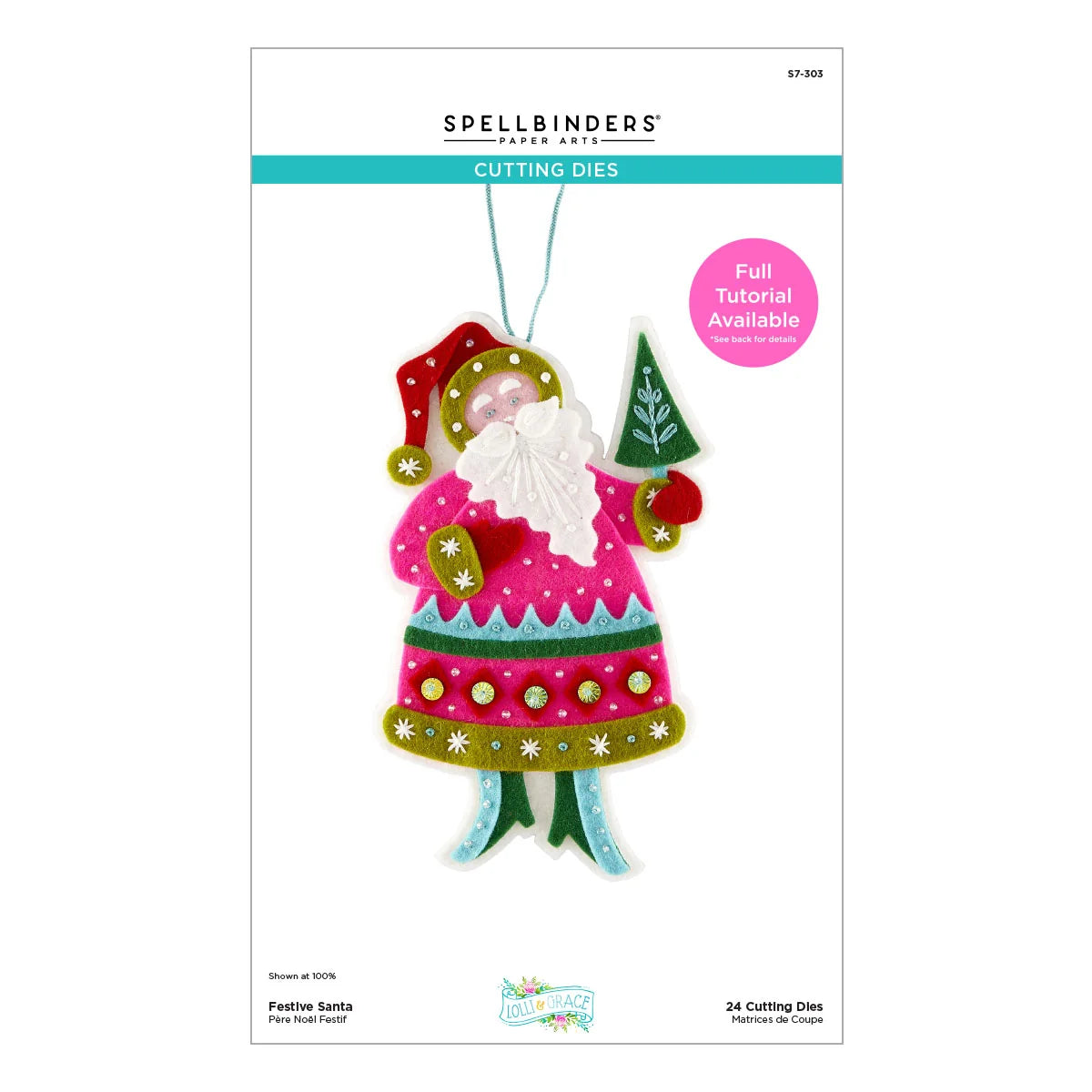 Spellbinders Festive Felt Christmas I Want It All! Bundle
