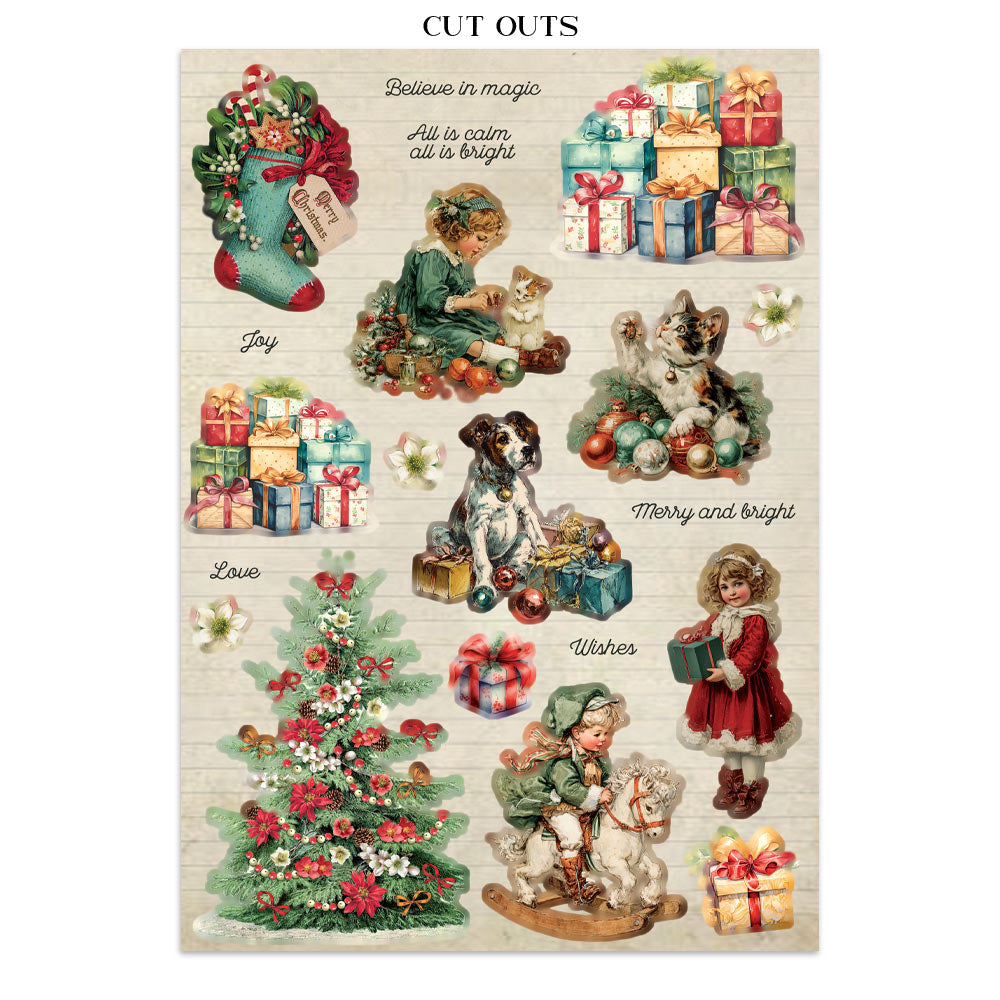 Stamperia Junk Journal - Classic Christmas