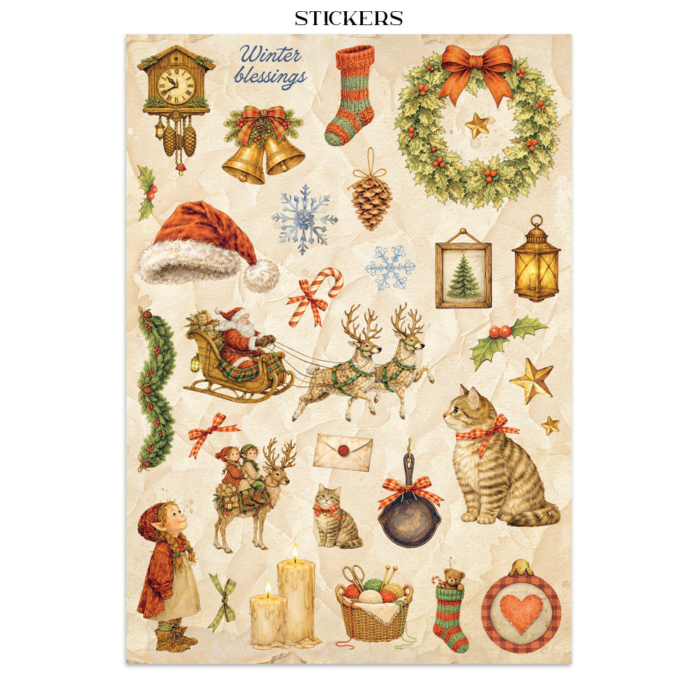 Stamperia Junk Journal - Silent Night