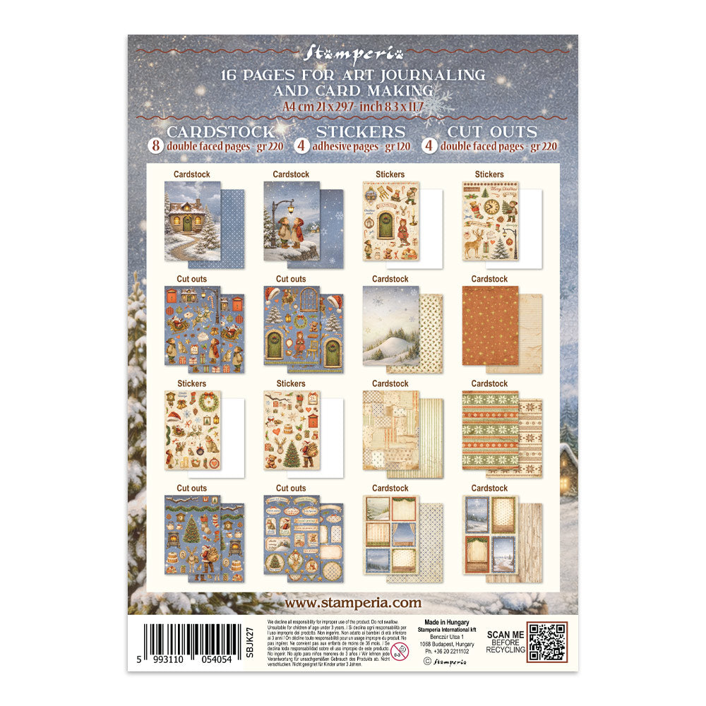 Stamperia Junk Journal - Silent Night