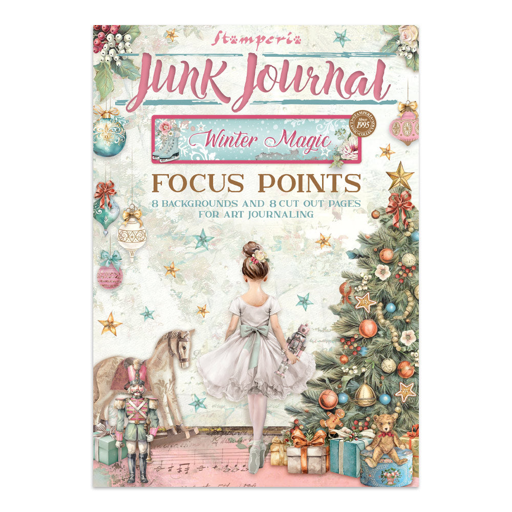 Stamperia Junk Journal Focut Points - Winter Magic