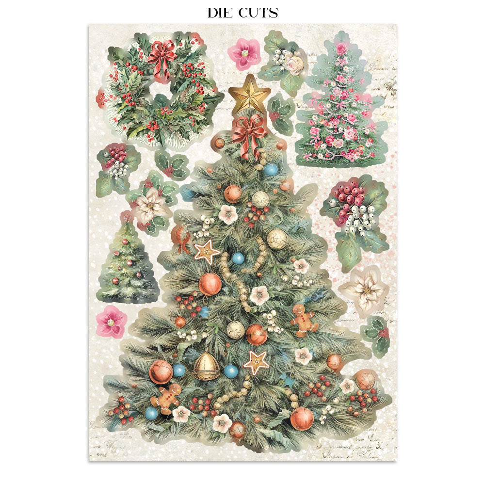 Stamperia Junk Journal Focut Points - Winter Magic