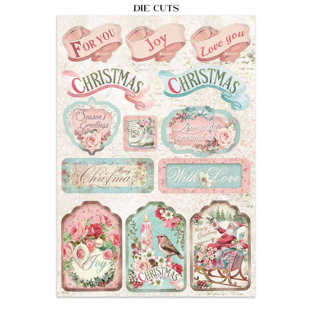 Stamperia Junk Journal Focut Points - Winter Magic