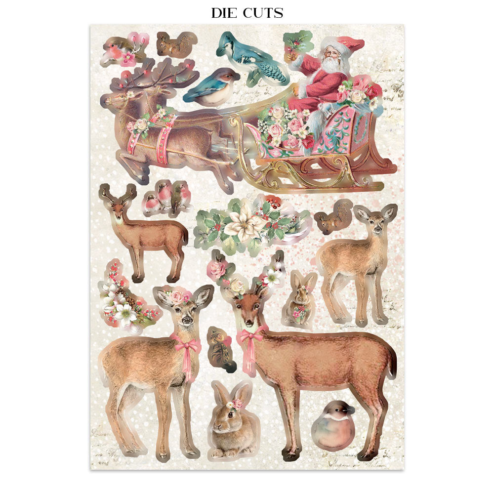 Stamperia Junk Journal Focut Points - Winter Magic