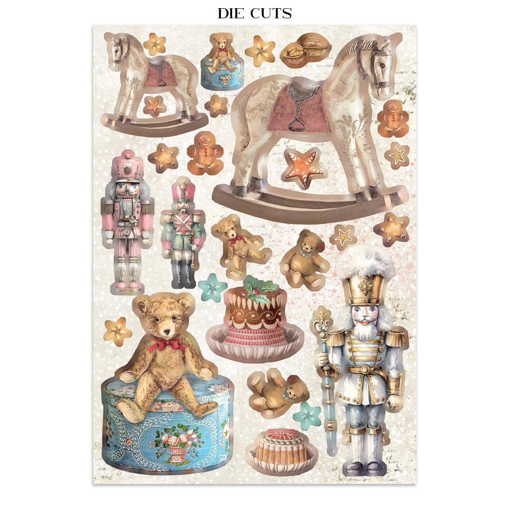 Stamperia Junk Journal Focut Points - Winter Magic