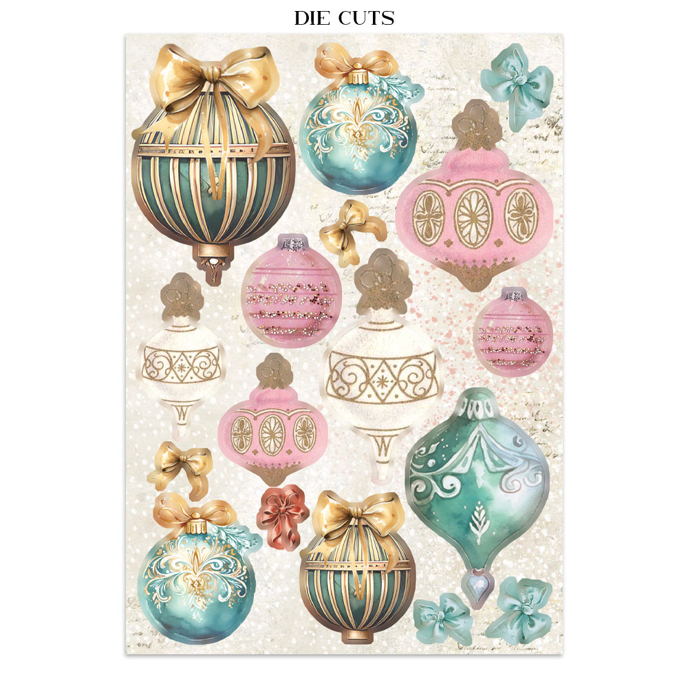 Stamperia Junk Journal Focut Points - Winter Magic