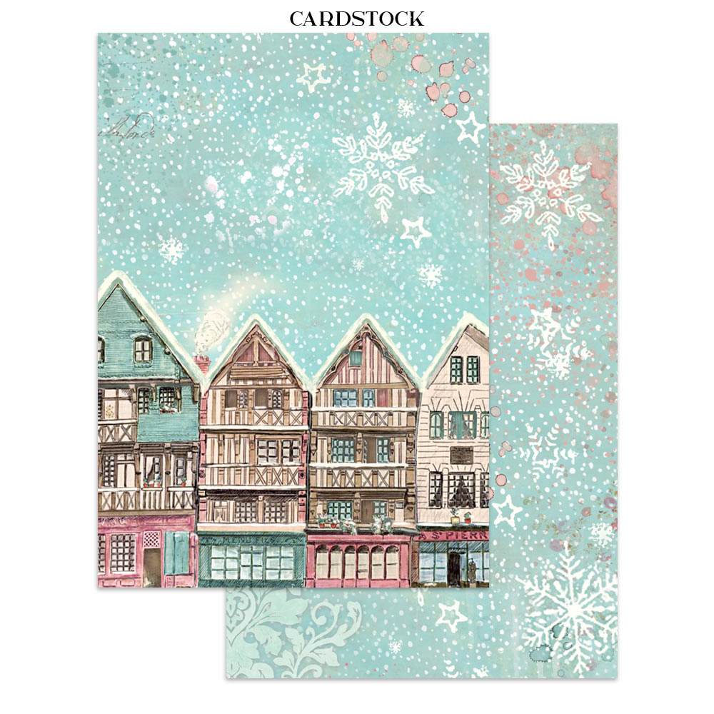 Stamperia Junk Journal Focut Points - Winter Magic