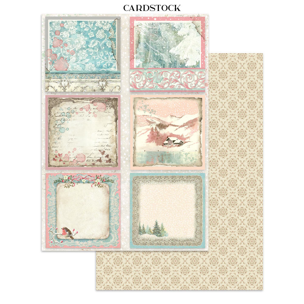 Stamperia Junk Journal Focut Points - Winter Magic
