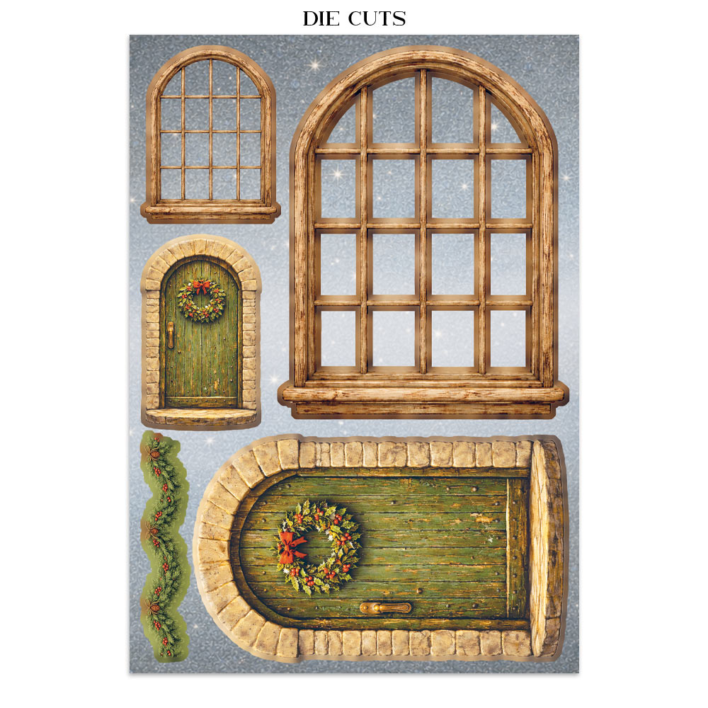 Stamperia Junk Journal Focus Points - Silent Night