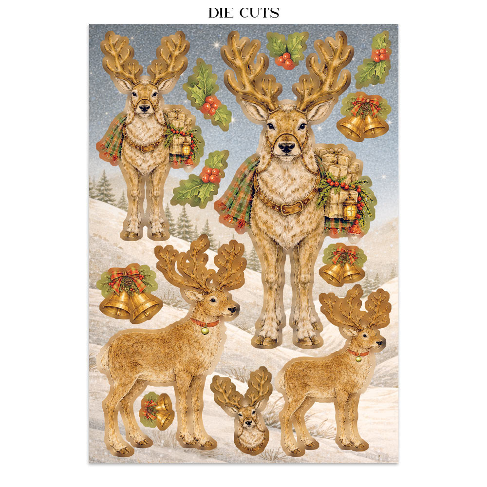Stamperia Junk Journal Focus Points - Silent Night