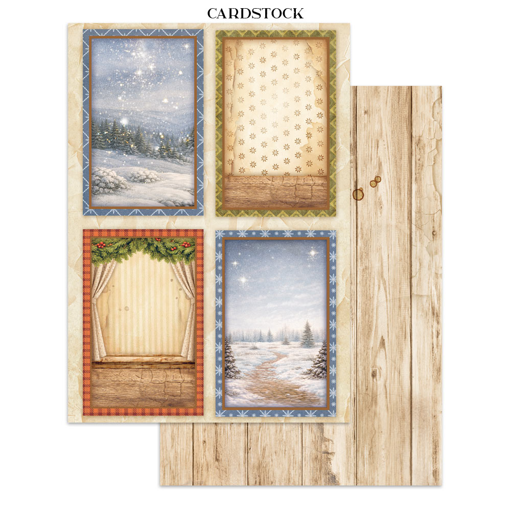 Stamperia Junk Journal Focus Points - Silent Night