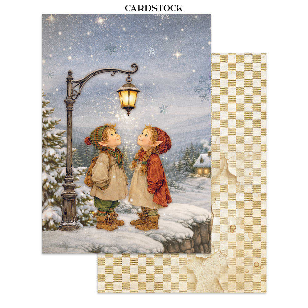 Stamperia Junk Journal Focus Points - Silent Night