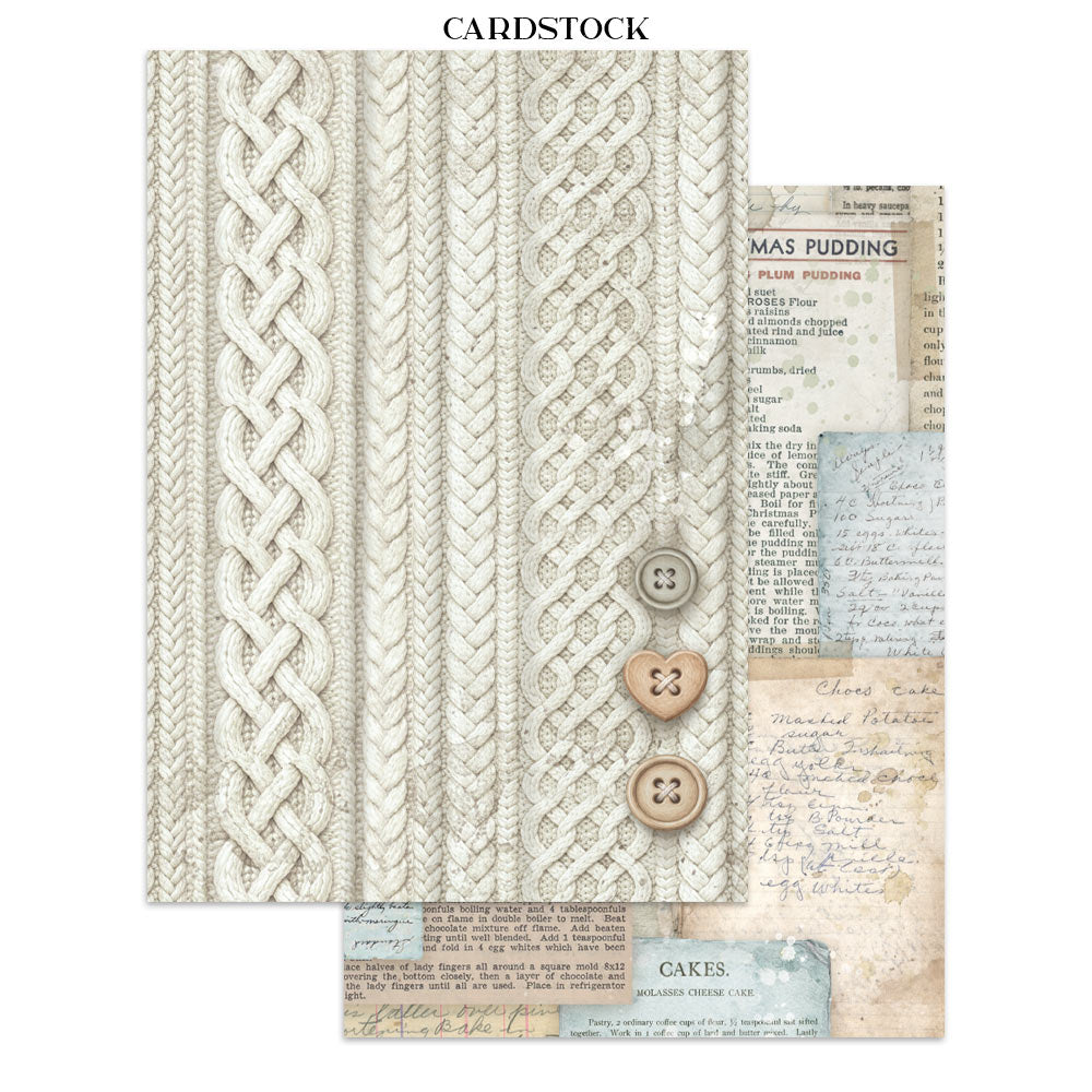 Stamperia Junk Journal Focus Points - White Christmas