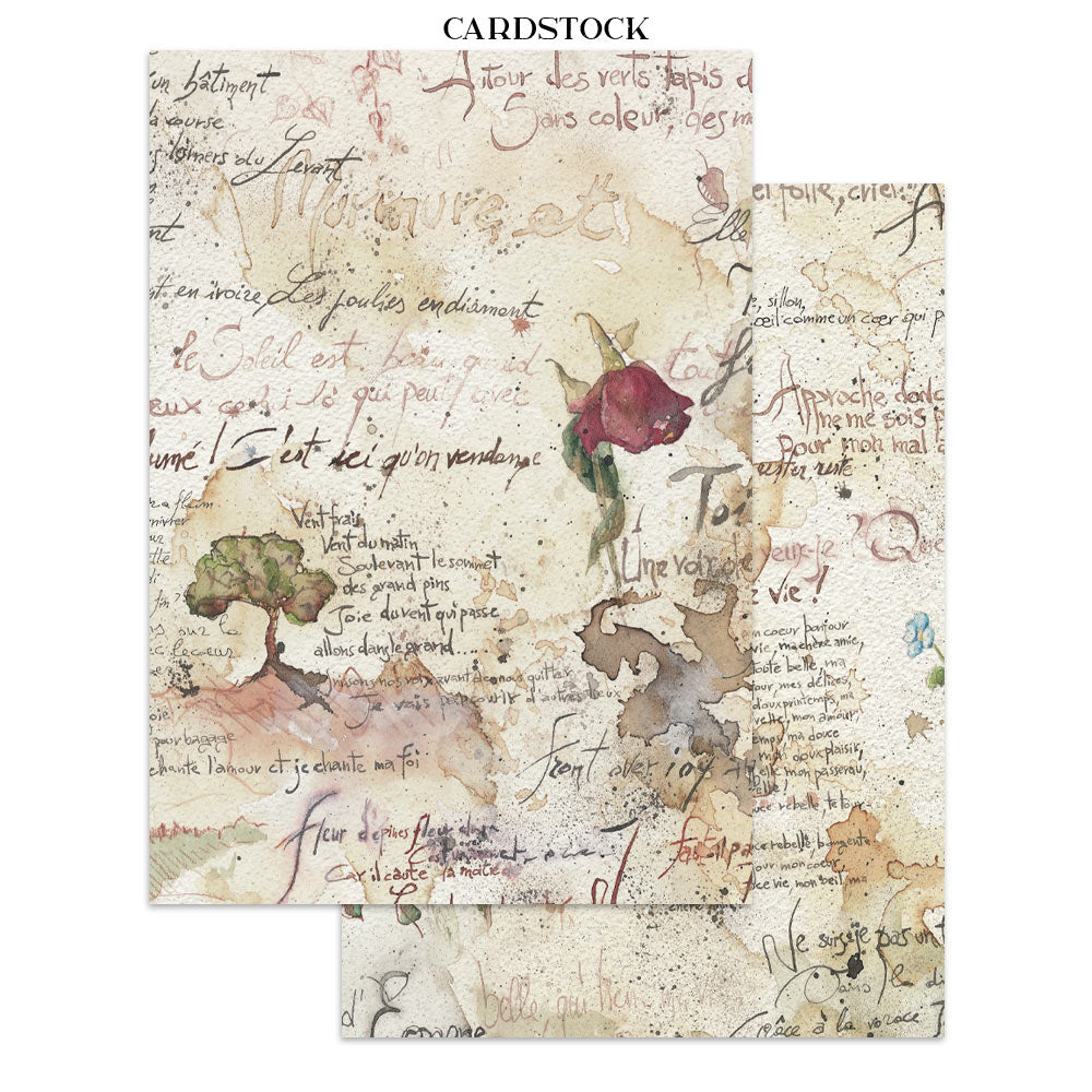 Stamperia Junk Journal Focus Points Flowers and Poems