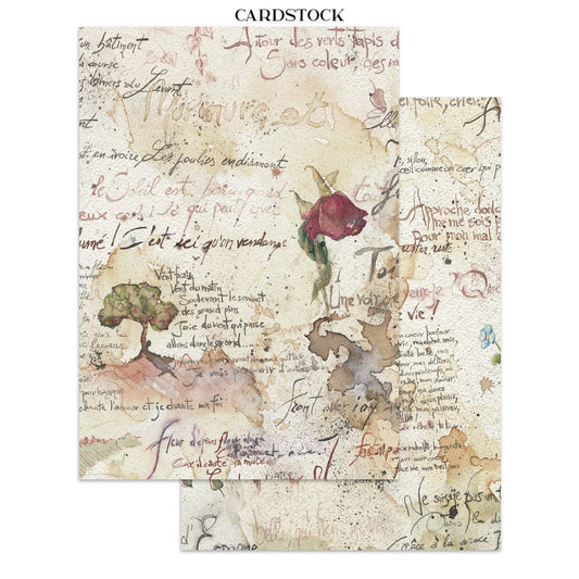 Stamperia Junk Journal Focus Points Flowers and Poems