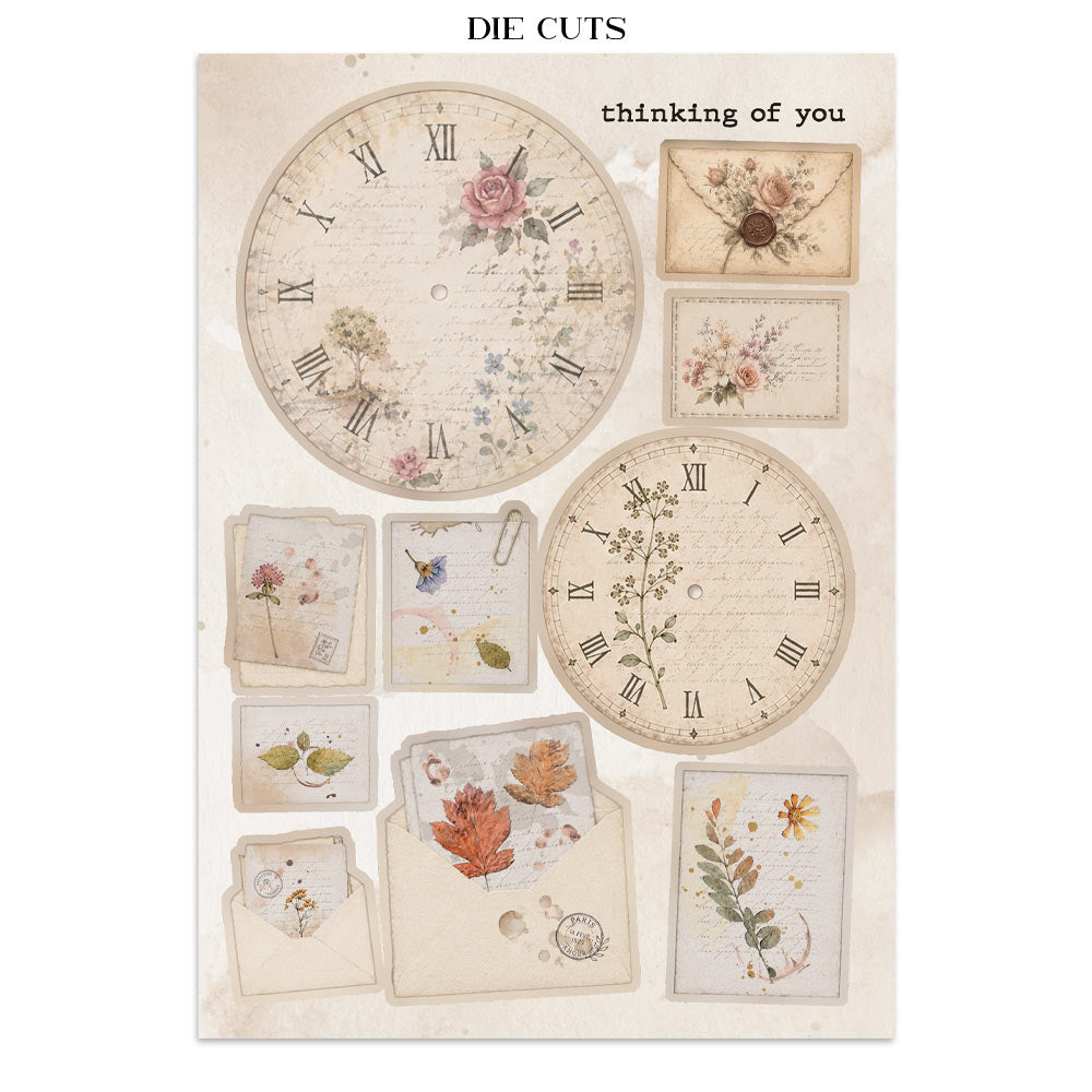 Stamperia Junk Journal Focus Points Flowers and Poems