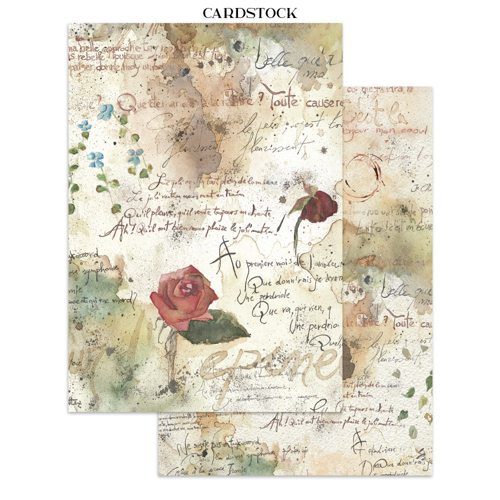 Stamperia Junk Journal Focus Points Flowers and Poems