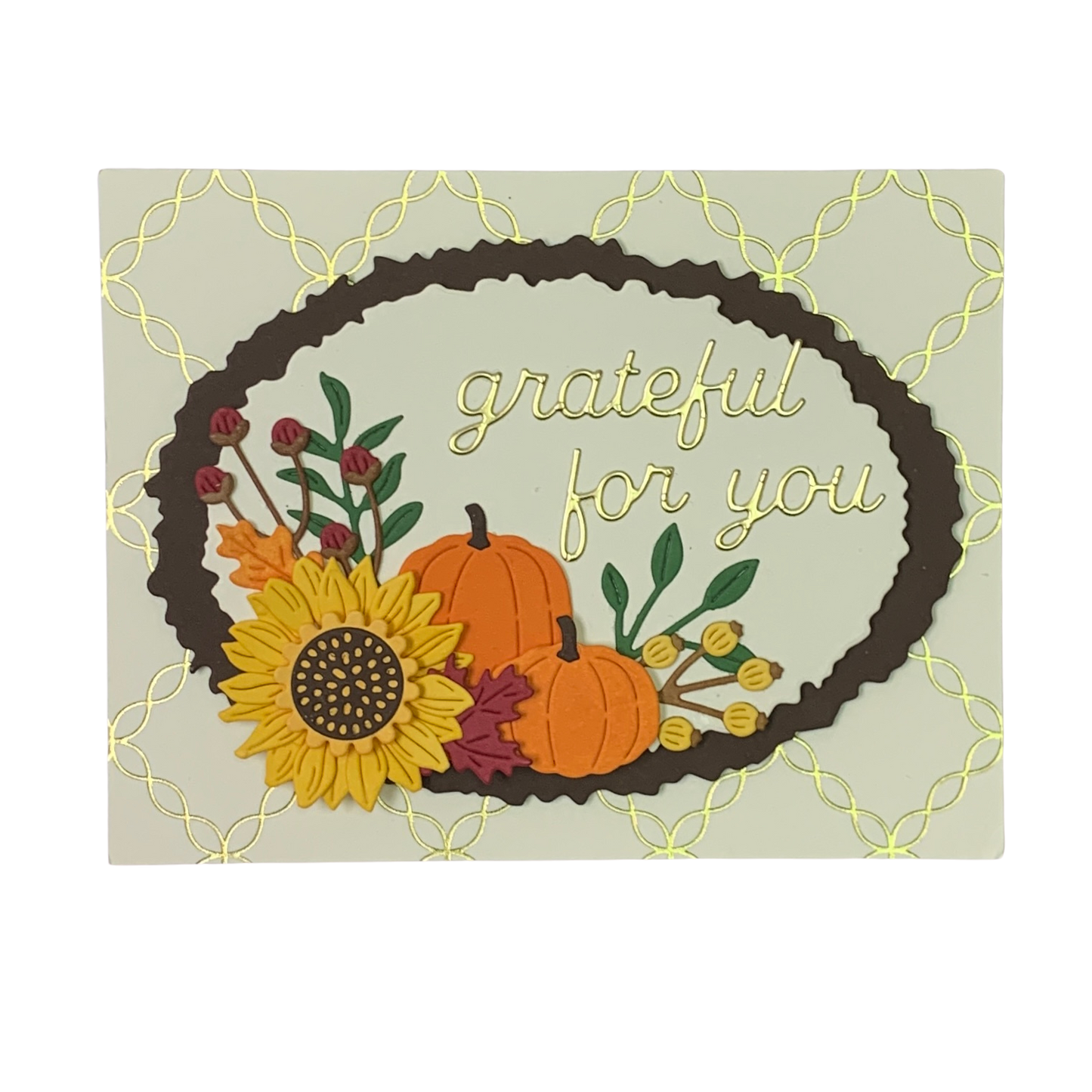 Spellbinders Fall floral Die Set