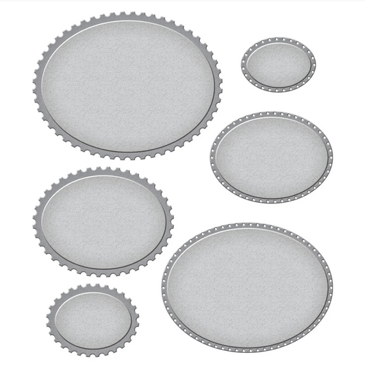 Spellbinders Postage Edge Ovals