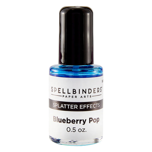 Spellbinders Blueberry Pop Splatter Effects