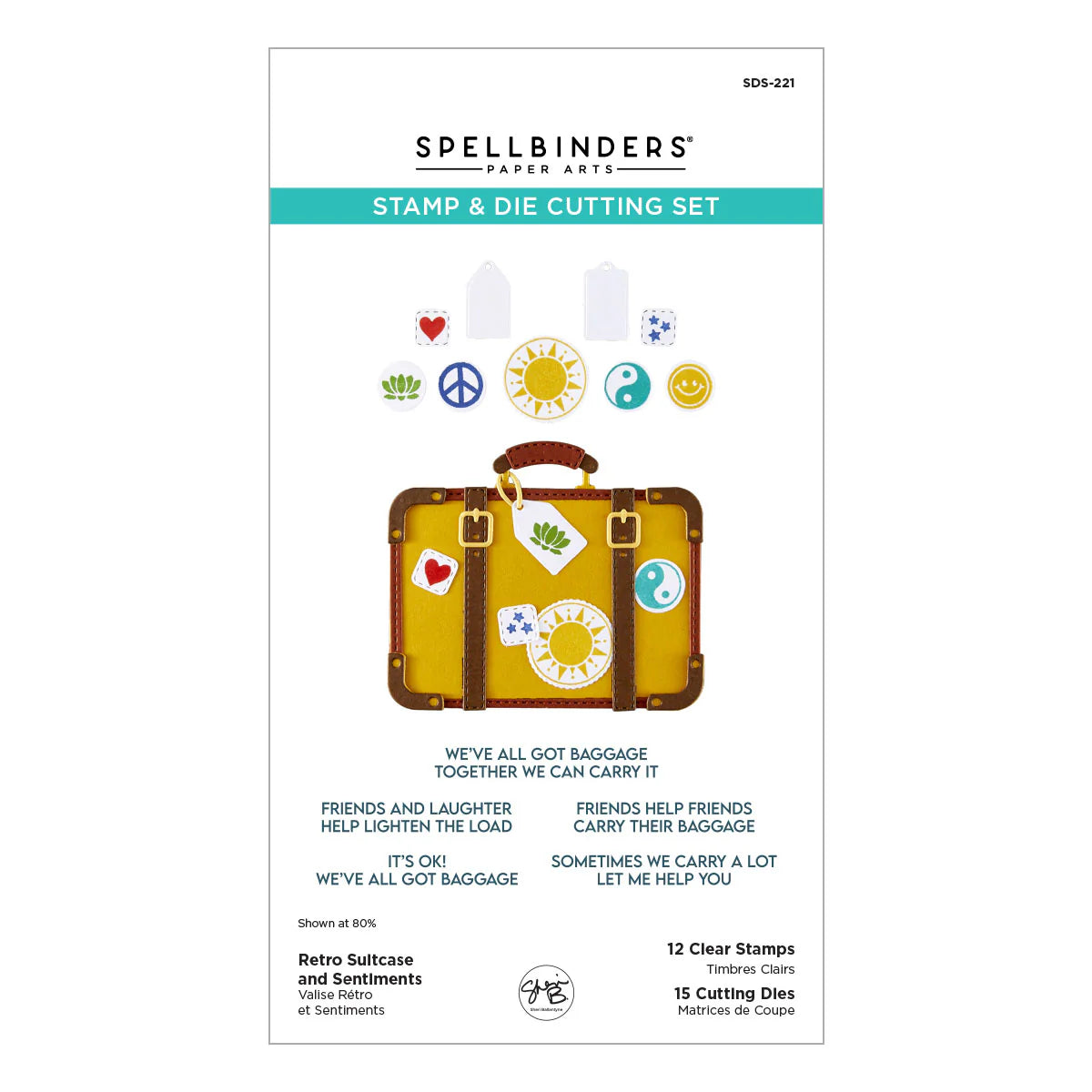 Spellbinders We All Have Baggage I Want It All Bundle!