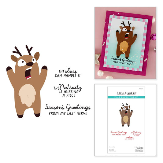 Spellbinders Rein It In Stamp & Die Set